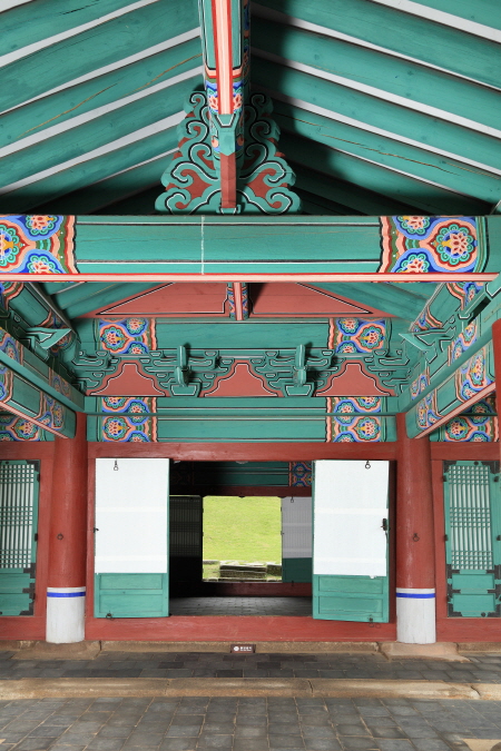 (보물) 목릉 정자각 단청